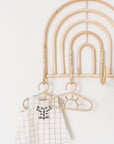 Large Rattan Rainbow Wall Hook