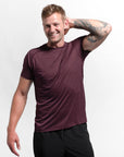 SS Maroon Athletic Shirt
