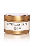 I Speak My Truth Soy Affirmation Candle