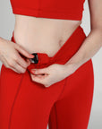 Red Low Impact Leggings
