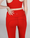 Red Low Impact Leggings