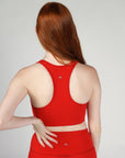 Red Low Impact Bra