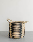 Jute Laundry Basket - Round