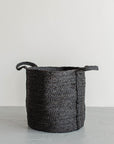 Jute Laundry Basket - Round