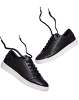 Women's Lace Up | Black w. Black