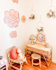 Kai Rattan Kids Vanity & Stool (Preorder)