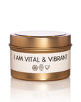 I Am Vital & Vibrant Soy Affirmation Candle