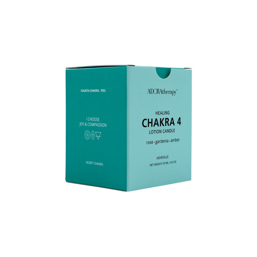 Chakra Healing Lotion Candle Number 4