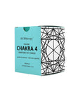 Chakra 4 Soy Candle with Aventurine Gemstones