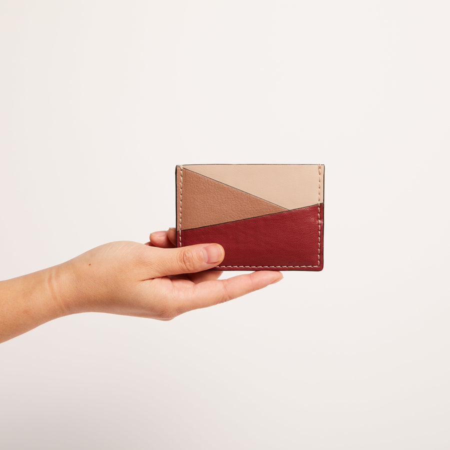 Gala Puzzle Cardholder (Red Mix)