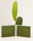 Cactus Bifold Wallet (Seaglass)
