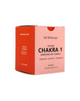 Chakra 1 Soy Candle with Red Jasper Gemstones