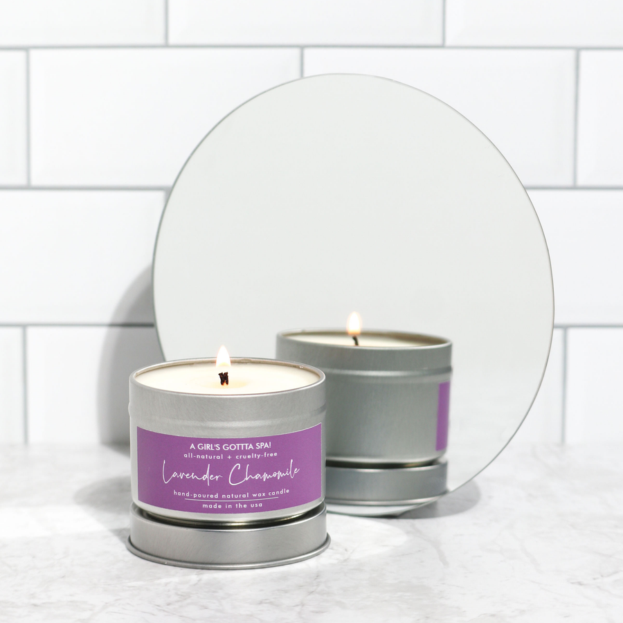 Lavender Chamomile Natural Wax Soy Candle