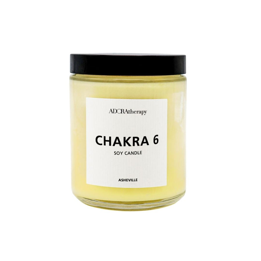 Chakra Healing Lotion Candle Number 6