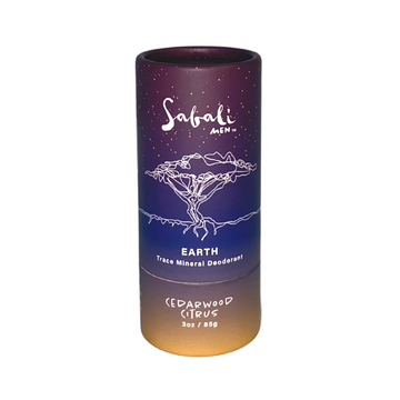 EARTH Trace Mineral Holistic Deodorant - Cedarwood Citrus