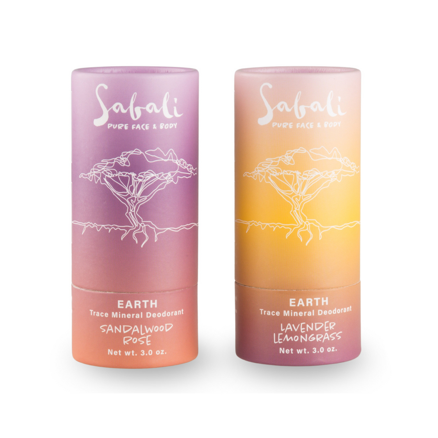 EARTH Trace Mineral Holistic Deodorant - Sandalwood Rose