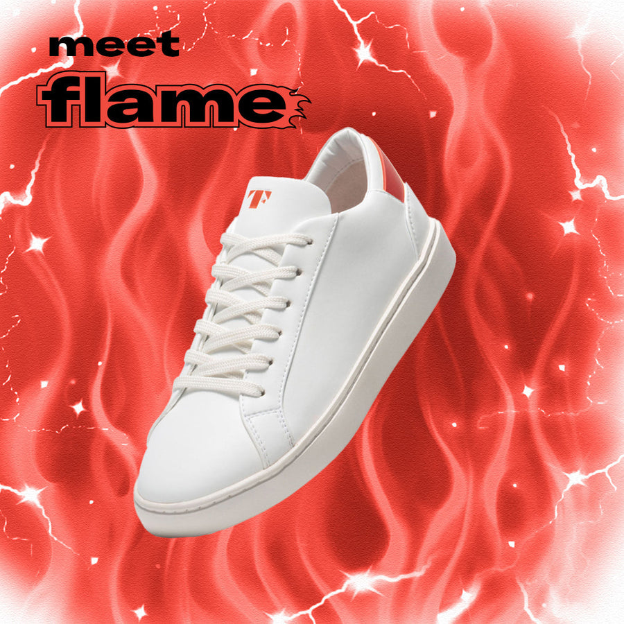 Men's Lace Up | Flame (Red)
