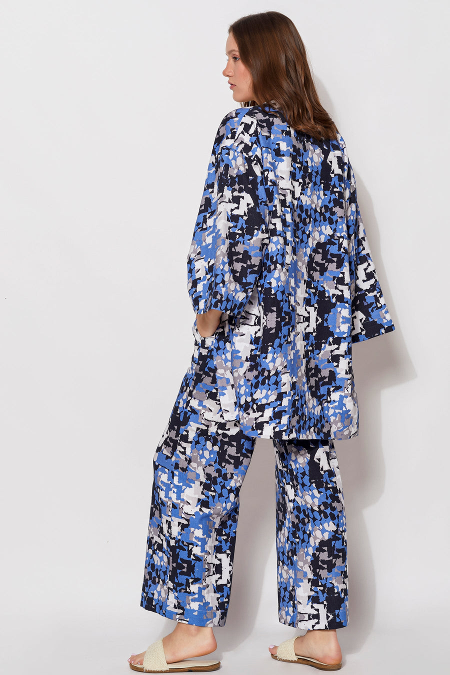 Oasis Printed Kimono Top