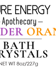Bath Crystals (Lavender Orange)