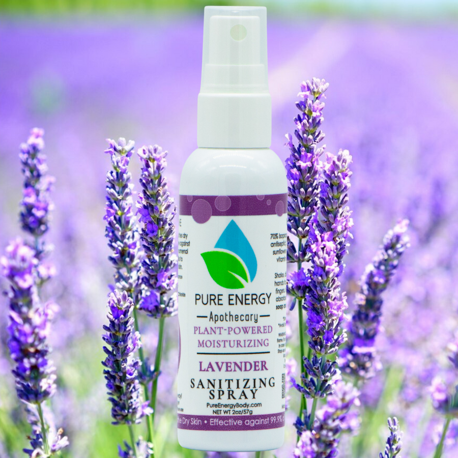 Hand Sanitizer Spray - 2 oz Travel Size (Lavender)