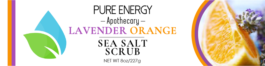 Sea Salt Scrub (Lavender Orange)