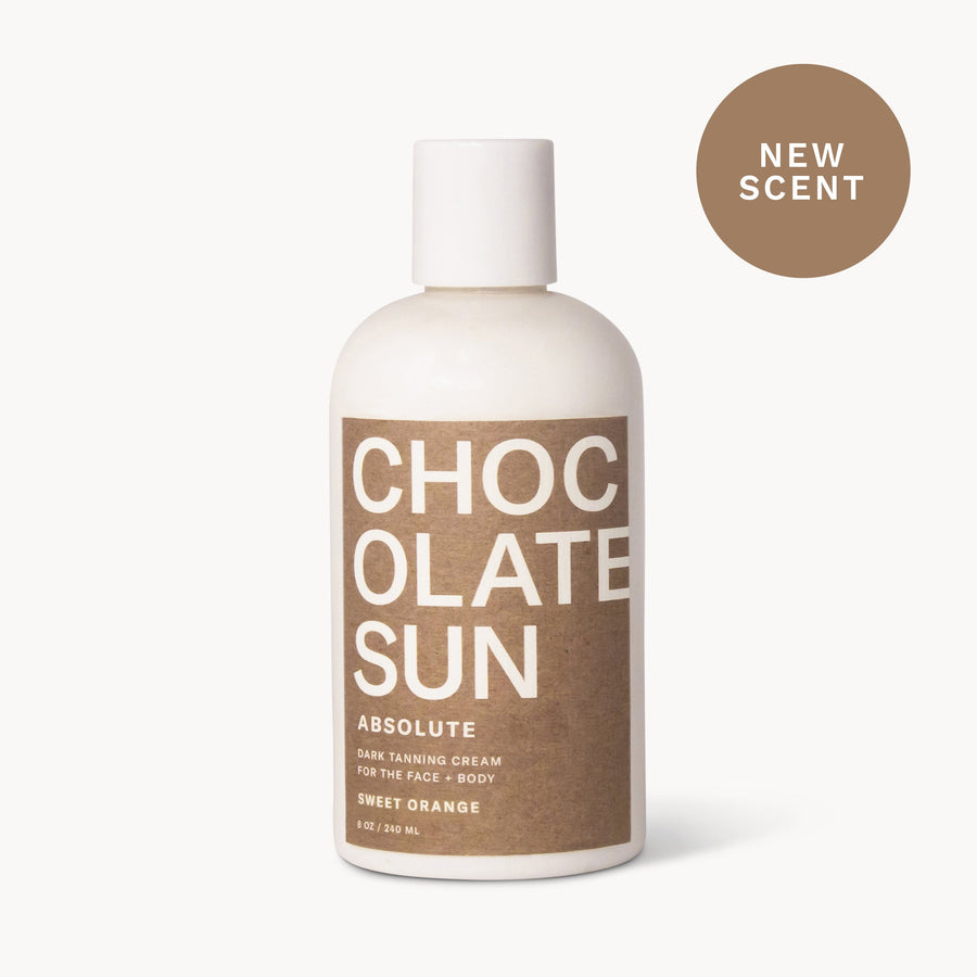 ABSOLUTE - Dark Tanning Cream - Face + Body - Sweet Orange Scent