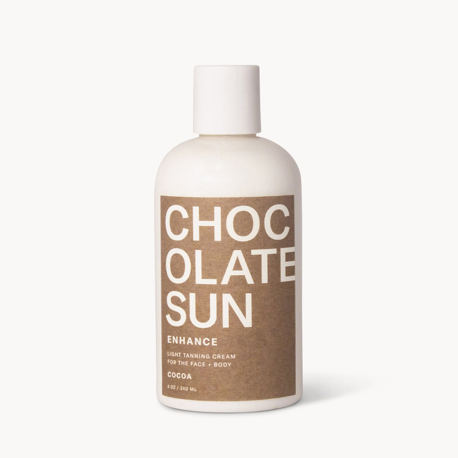 ENHANCE - Light Tanning Cream - Face + Body - Cocoa Scent