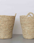 Palm Leaf Laundry Basket