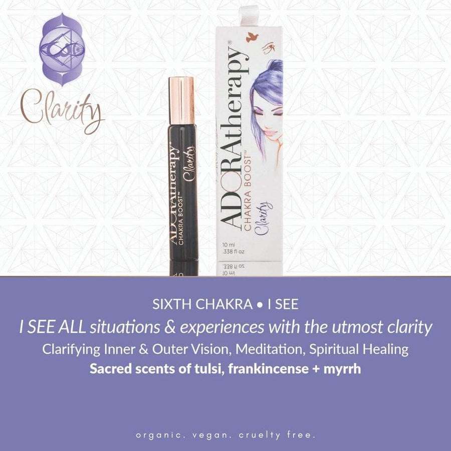 Clarity Chakra Boost Roll On Perfume Oil