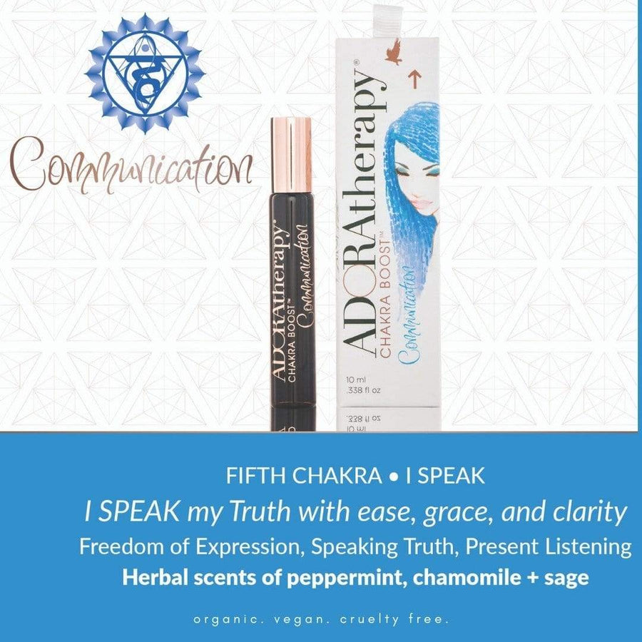 Communication Chakra Boost Roll On Perfume Oil
