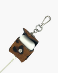 Leather AirPod Case Cover + Keychain