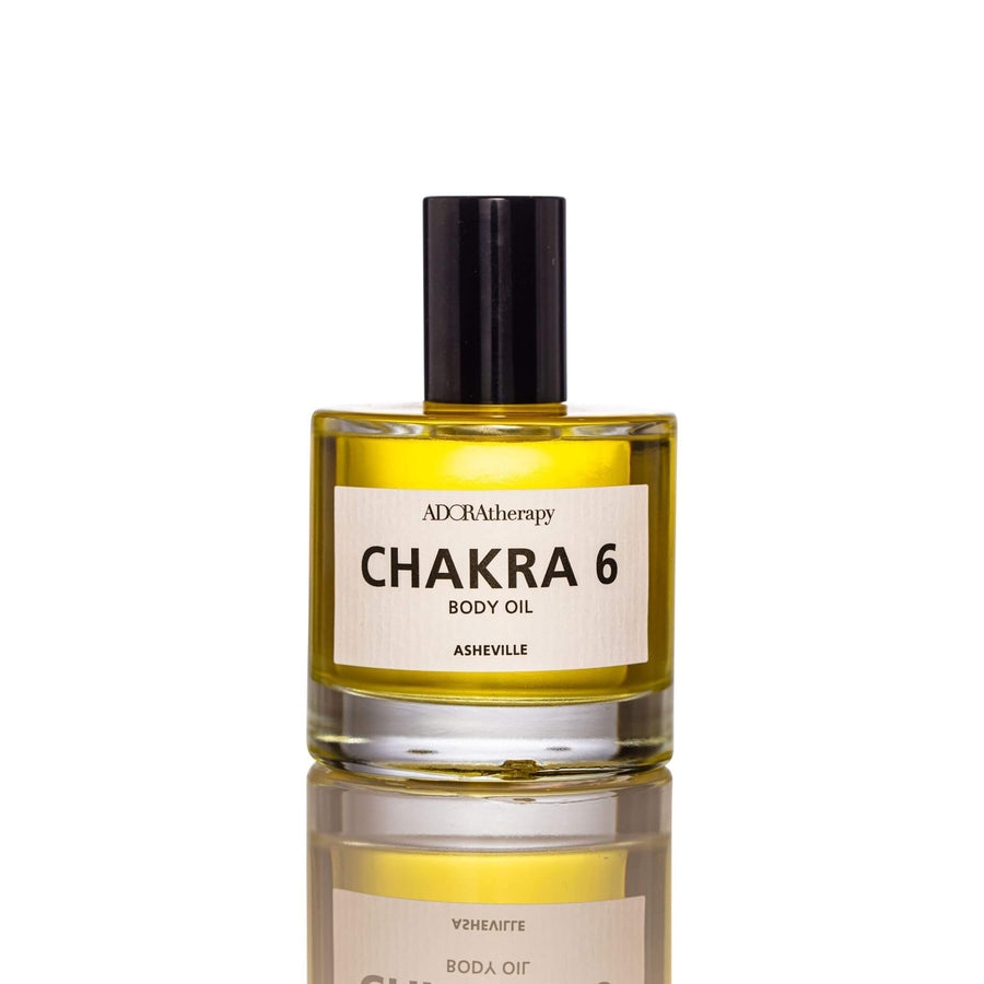 Chakra Dry Touch Healing Body Oil Number 6